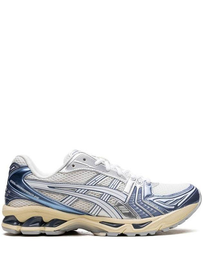 Gel Kayano 14 Low Top Sneakers Cream Denim Blue - ASICS - BALAAN 2