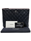 Women s A82545 Black Lambskin Classic Gold CC Logo New Medium Clutch - CHANEL - BALAAN 7