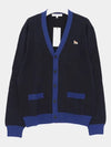 Baby Fox Patch Regular Cardigan Navy - MAISON KITSUNE - BALAAN 4