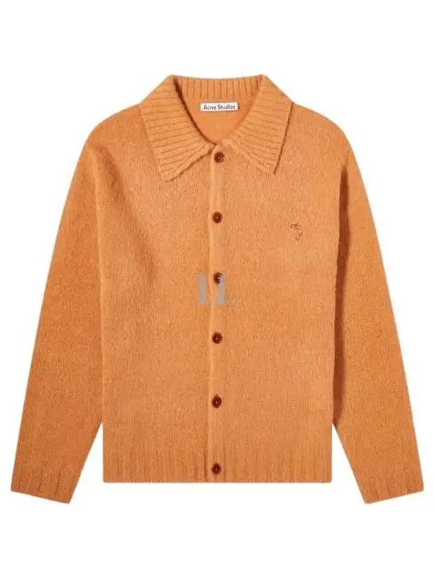 Wool Cardigan Orange - ACNE STUDIOS - BALAAN 2