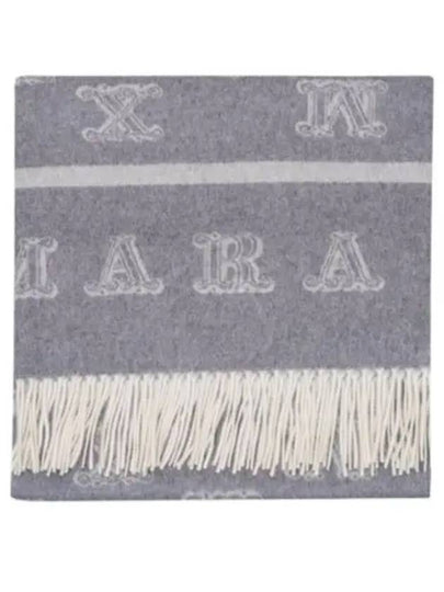 Wsklause Cashmere Scarf Grey - MAX MARA - BALAAN 2