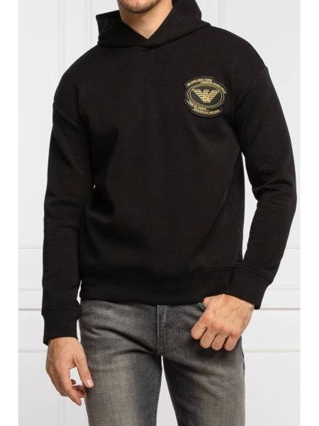 Hooded Sweatshirt 6K1M721JHSZNERO BLACK - EMPORIO ARMANI - BALAAN 2