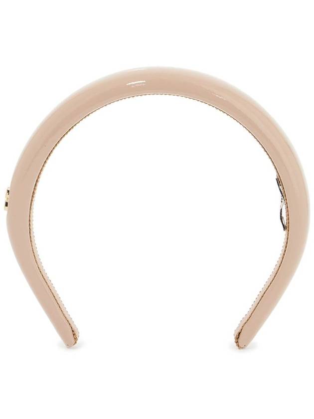 patent leather hairband - MIU MIU - BALAAN 1