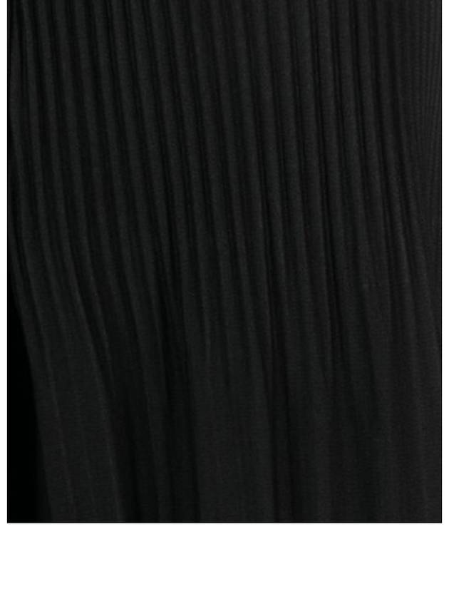 Tapered Pleated Straight Pants Black - ISSEY MIYAKE - BALAAN 6