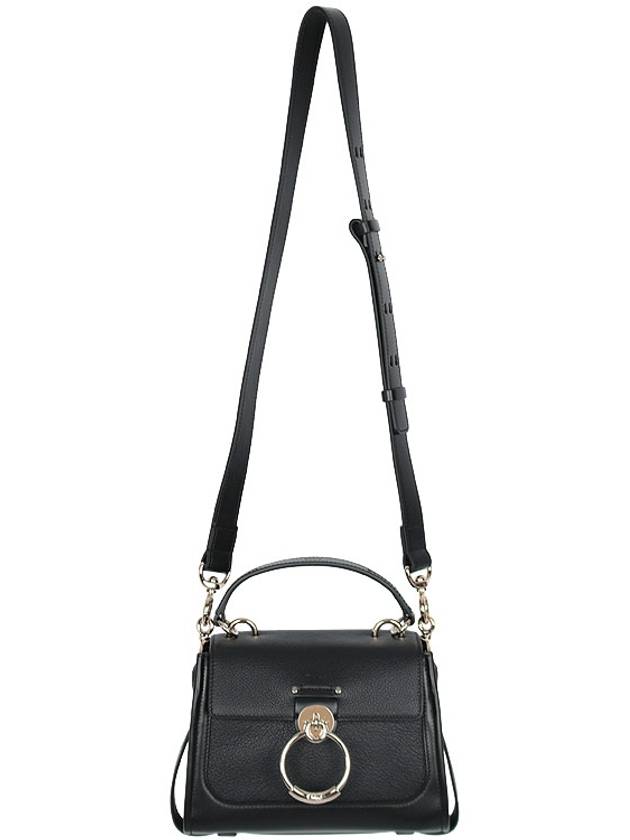 Tess Small Day Tote Shoulder Bag Black - CHLOE - BALAAN 4