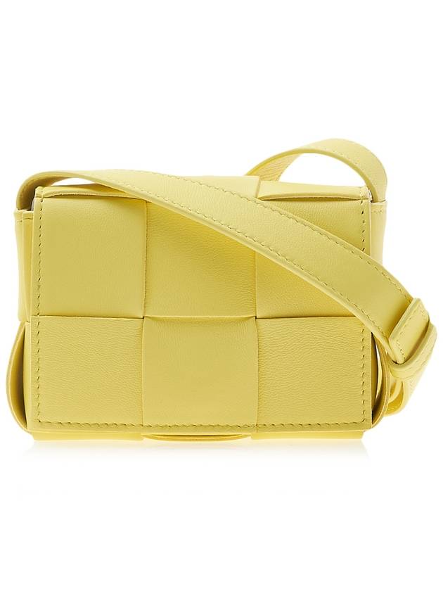 Intrecciato Cassette Small Cross Bag Sherbert - BOTTEGA VENETA - BALAAN 2