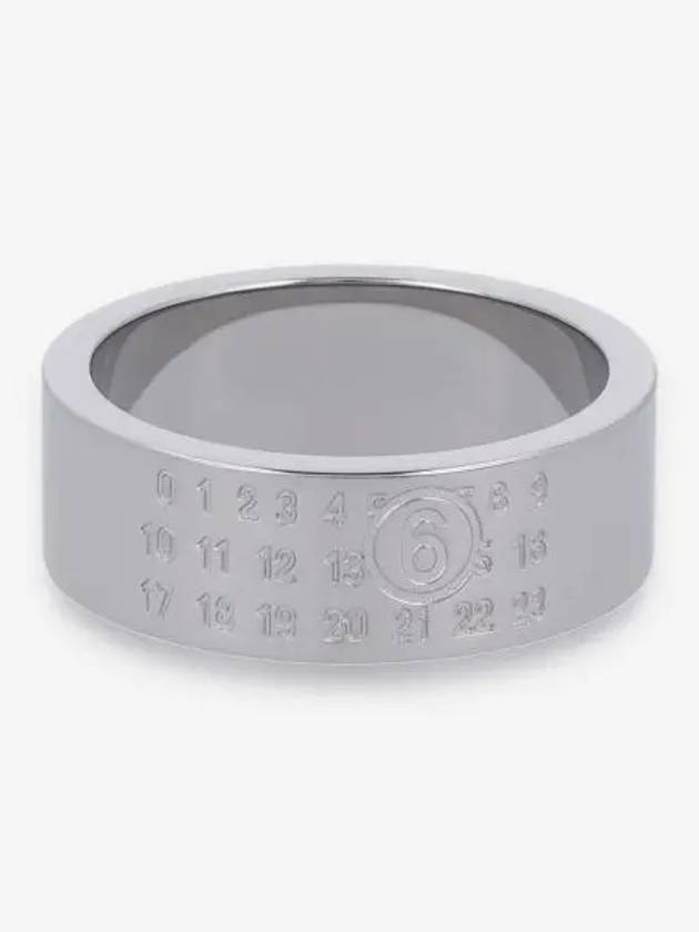 Numeric Signature Number Motif Ring Silver - MAISON MARGIELA - BALAAN 2