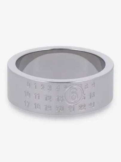 Numeric Signature Number Motif Ring Silver - MAISON MARGIELA - BALAAN 2