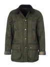 Beadnell Polar Quilt Jacket Olive - BARBOUR - BALAAN 2