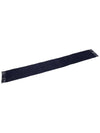 Muffler Scarf USF421AW0059 4011 NAVY BLUE - AMI - BALAAN 5