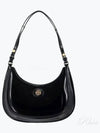 Convertible Crescent Shoulder Bag Black - TORY BURCH - BALAAN 2