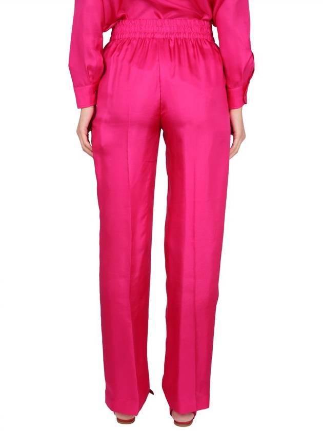 Red Valentino Silk Pants - RED VALENTINO - BALAAN 4