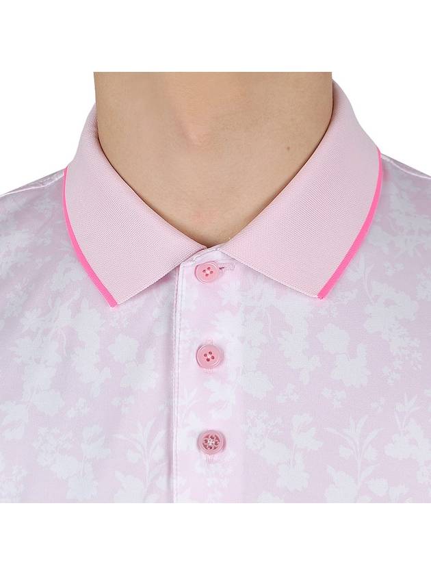 Golf Wear Men s Collar Short Sleeve T Shirt G4MS23K061 BLUSH - G/FORE - BALAAN 7