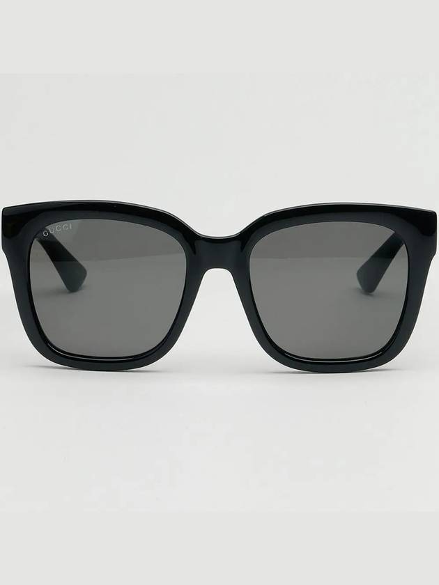 Eyewear Square Frame Sunglasses Black - GUCCI - BALAAN 3