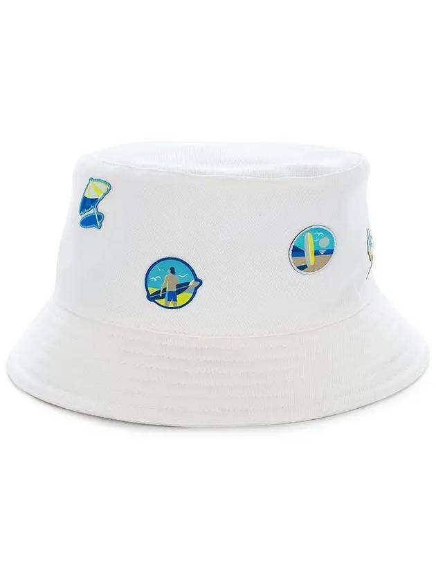 Hermes Men s Bucket Hat 61 White 5HA0073 - LOUIS VUITTON - BALAAN 1