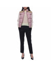 Women's Sorapis Padded Vest Pink - MONCLER - BALAAN 4