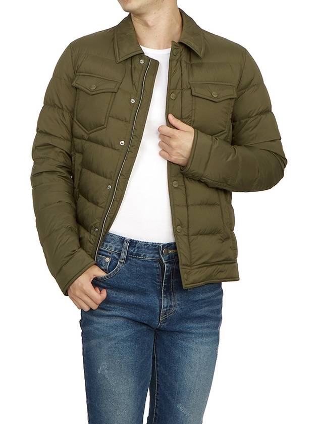 La Denim Regular Fit Padding Khaki - HERNO - BALAAN 9