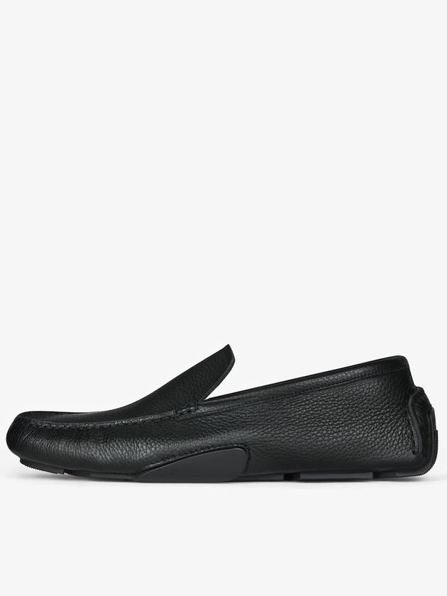 Mr G Driver Leather Loafers Black - GIVENCHY - BALAAN 4