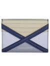 Crossover Strap Leather Card Wallet - ALEXANDER MCQUEEN - BALAAN 2