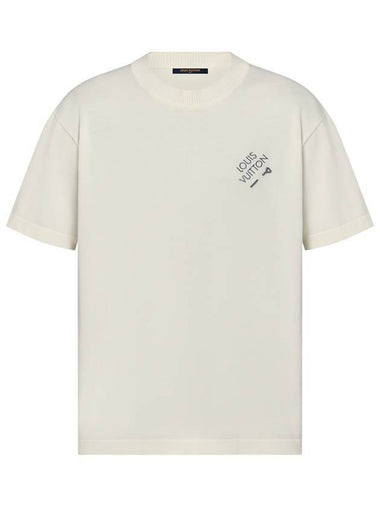 Signature Short Sleeve T-Shirt White - LOUIS VUITTON - BALAAN 1