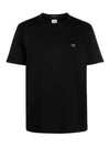 70/2 Mercerized Jersey Short Sleeve T-Shirt Black - CP COMPANY - BALAAN 2