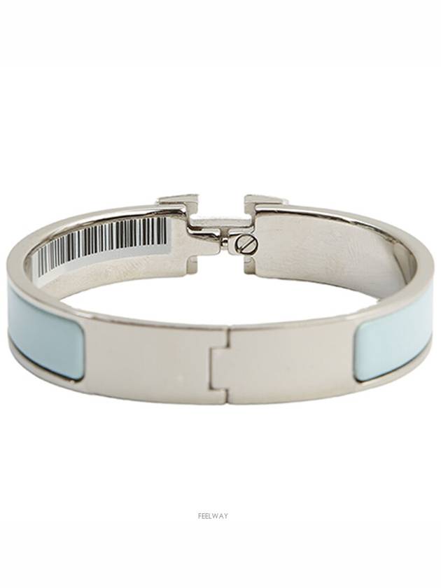 Click Ash Bangle Blue Glacier Silver ST 70971 - HERMES - BALAAN 4