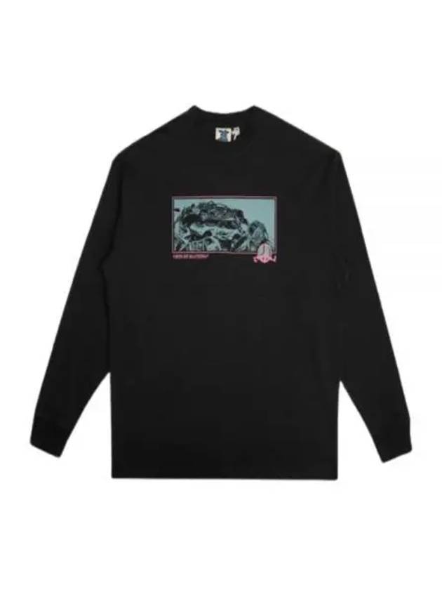 DEUS Piece Of Scrap Ls Tee DMW231944 BLK Lab Long Sleeve - DEUS EX MACHINA - BALAAN 1