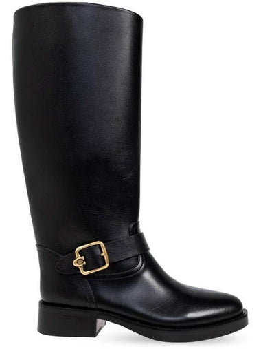 Madeline Long Boots Black - COACH - BALAAN 1