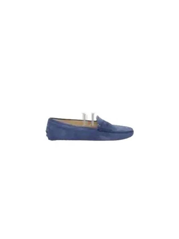 Gommino Suede Driving Shoes  Blue - TOD'S - BALAAN 2