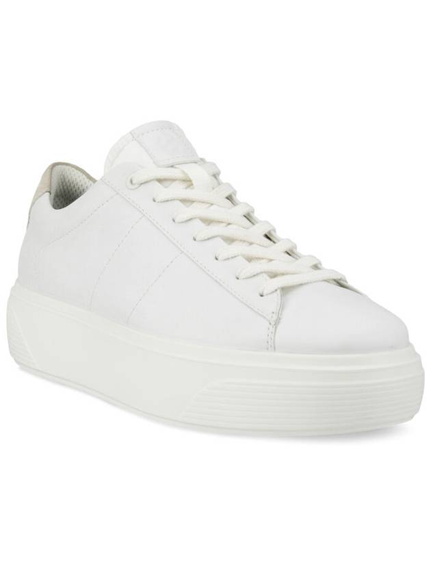 Street Platform Leather Low Top Sneakers White - ECCO - BALAAN 2