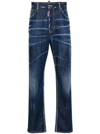 642 Mid-Rise Skinny Jeans Dark Blue - DSQUARED2 - BALAAN 2