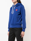 Red Heart Waffen Hood Blue P1T173 - COMME DES GARCONS - BALAAN 4