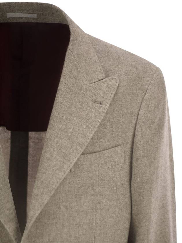 Deconstructed jacket in yack - BRUNELLO CUCINELLI - BALAAN 4