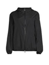 Fegeo Logo Patch Zip Up Hoodie Black - MONCLER - BALAAN 2