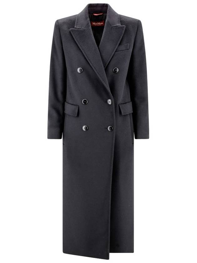 Aville double coat black - MAX MARA - BALAAN 1