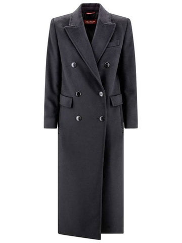 Aville double coat black - MAX MARA - BALAAN 1