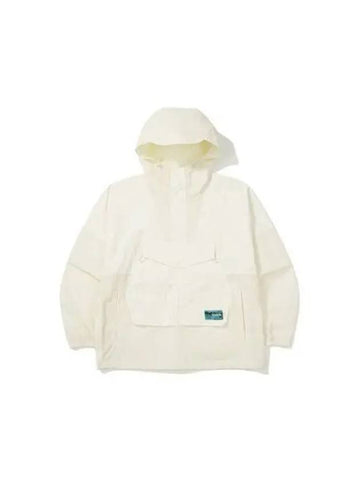 KODAK Apparel Finder Hooded Anorak Jacket IVORY - KODO - BALAAN 1