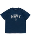 VINT NAVAL ACADEMY T SHIRTS DARK BLUE - POLYGRAM - BALAAN 4