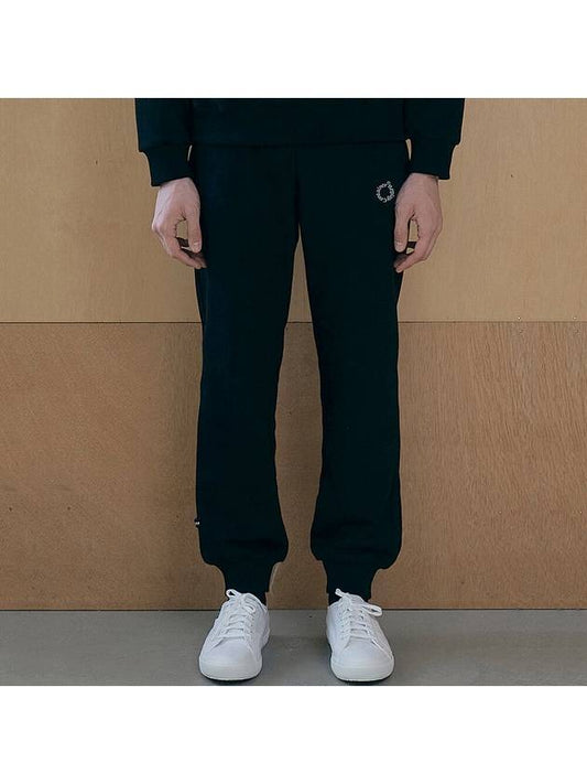 RC round logo jogger pants black - REPLAYCONTAINER - BALAAN 2