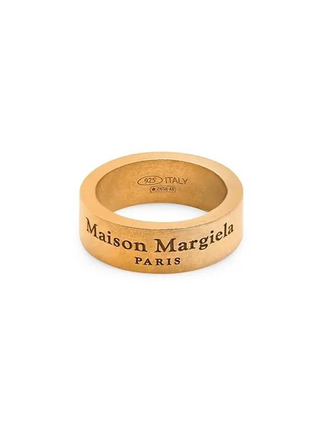 Logo Medium Ring Gold - MAISON MARGIELA - BALAAN 2