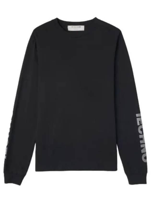 Techno t shirt black long sleeve - 1017 ALYX 9SM - BALAAN 1