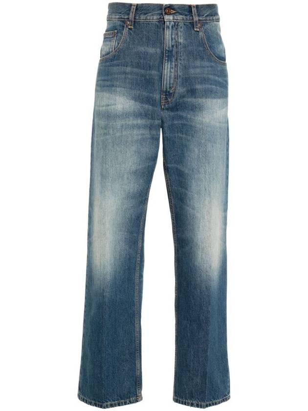 Victoria Beckham Fold Detail Boyfriend Jeans Clothing - VICTORIA BECKHAM - BALAAN 1