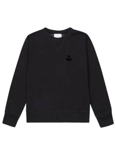 Mike Logo Sweatshirt Faded Black - ISABEL MARANT - BALAAN 1