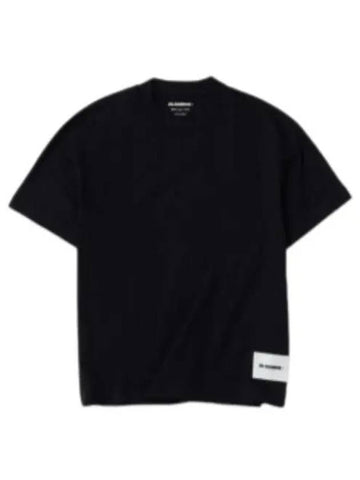 Women s Basic 3 Pack Short Sleeve T Shirt Black J40GC0001 001 - JIL SANDER - BALAAN 1