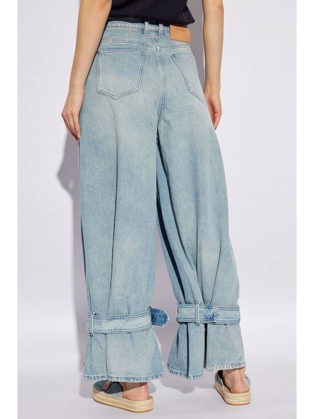 JW Anderson Wide-leg Jeans, Women's, Blue - JW ANDERSON - BALAAN 4