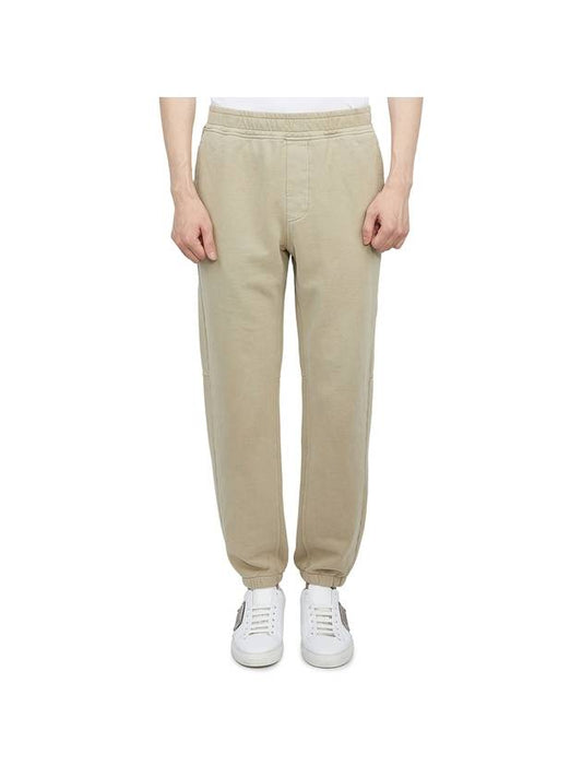 Pantalone Felpa Cotton Track Pants Light Beige - TEN C - BALAAN 2