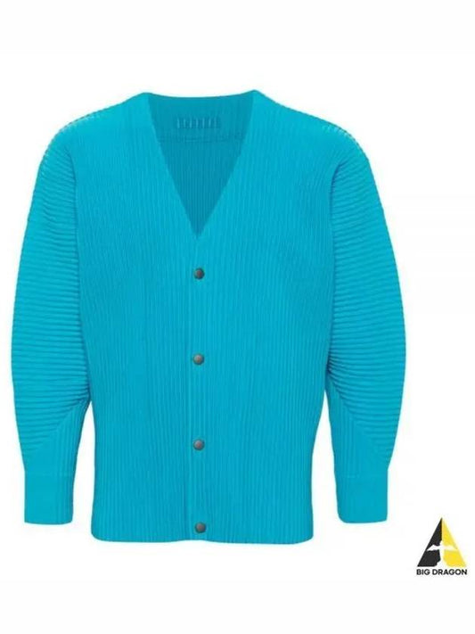 Homme Plisse Pleated Cardigan HP46JL111 74 - ISSEY MIYAKE - BALAAN 2