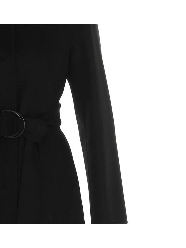 22SS Boario Wool Belt Coat Black 60110311 007 - MAX MARA - BALAAN 4