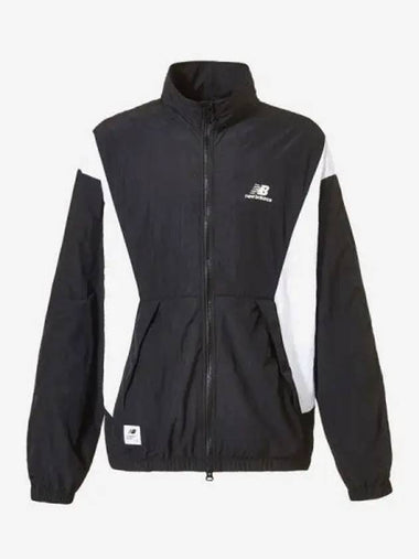 Uni Light Color Block Warm up Jacket 19 Black - NEW BALANCE - BALAAN 1