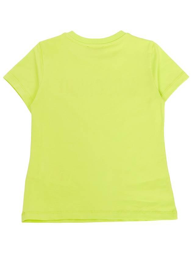 Kids short sleeved t shirt HQM03T LBA10 30125 Adults can wear - MOSCHINO - BALAAN 2